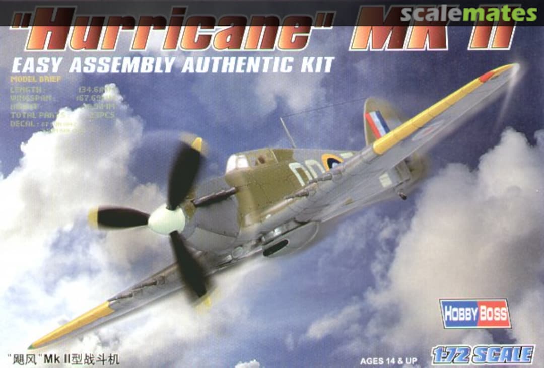 Boxart "Hurricane" Mk II 80215 HobbyBoss