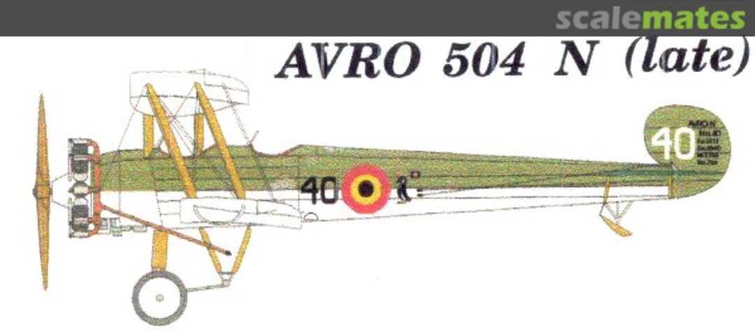 Boxart Avro 504N  VAMI Models