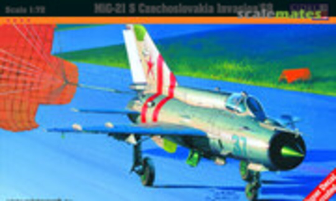 1:72 MiG-21 S Czechoslovakia Invasion '68 (MisterCraft C-13)