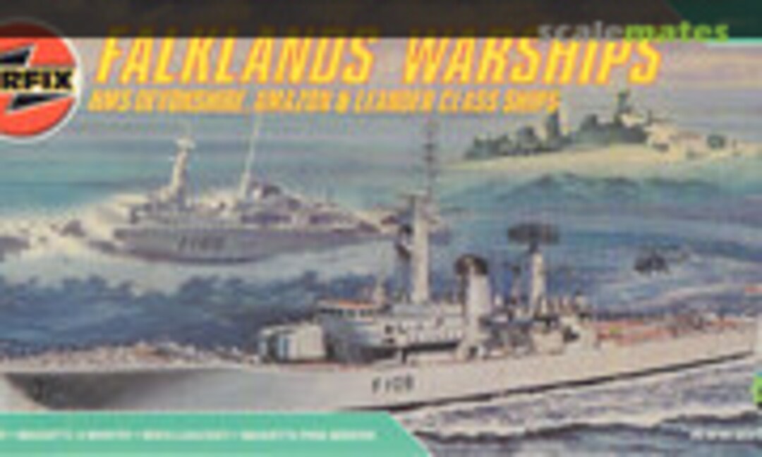 1:600 Falklands Warships (Airfix 05205)