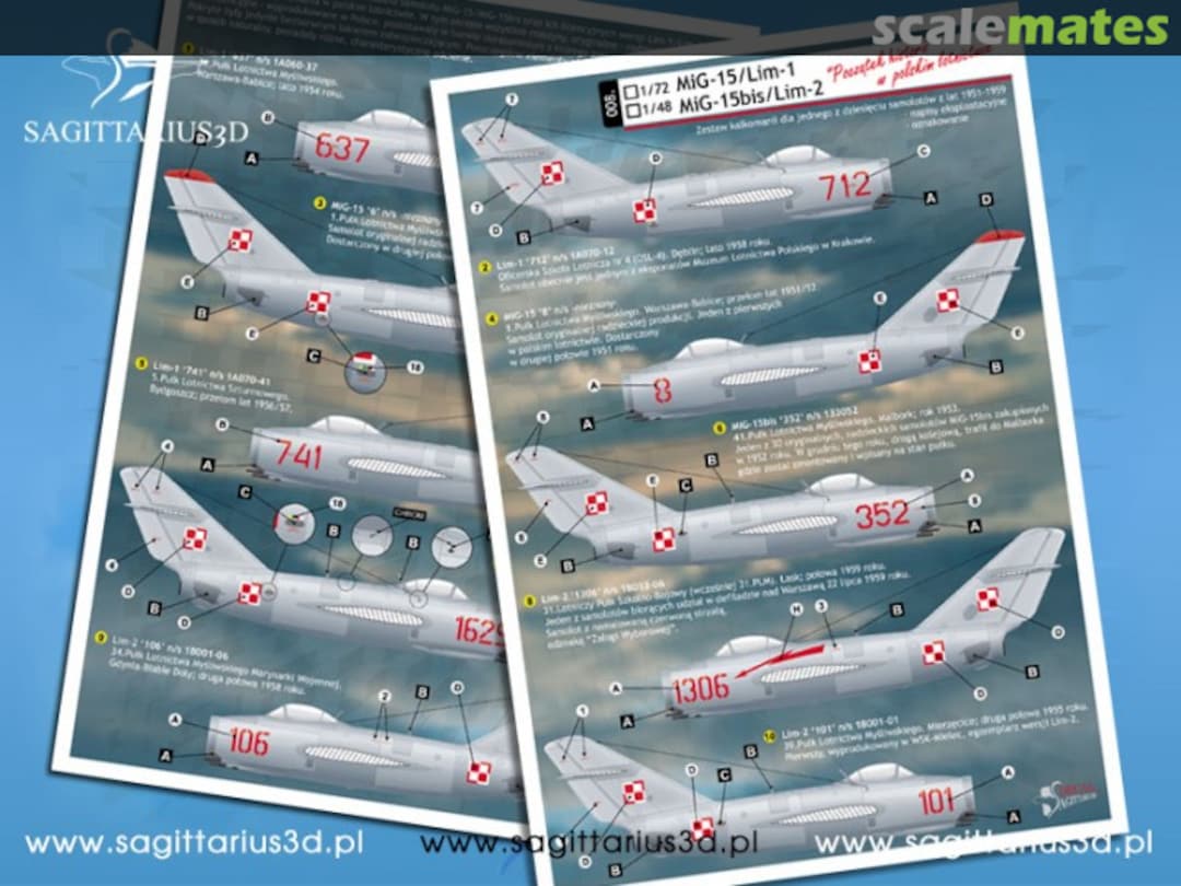 Boxart MiG-15/Lim-1/-2 008.72 Sagittarius3d