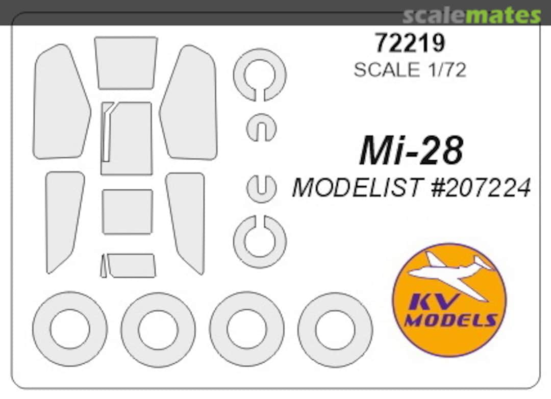 Boxart Mi-28 72219 KV Models