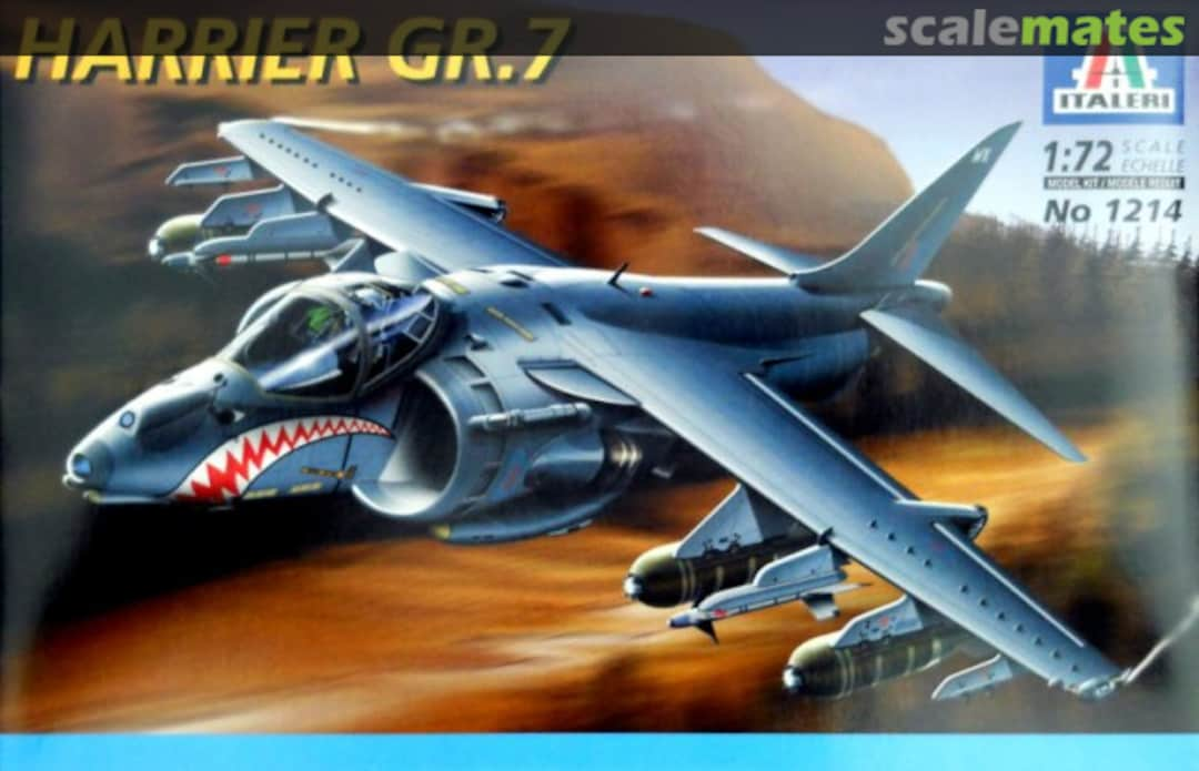 Boxart Harrier GR.7 1214 Italeri