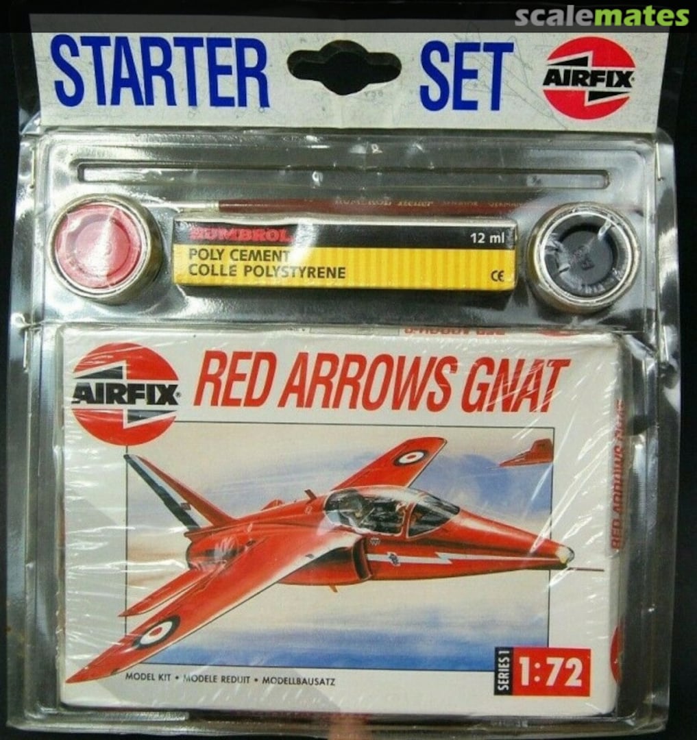 Boxart Red Arrows Gnat 91036 Airfix