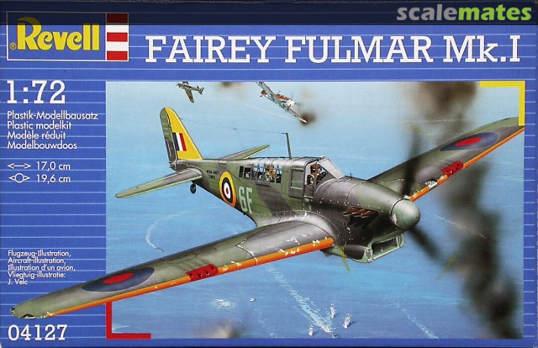 Boxart Fairey Fulmar Mk.I 04127 Revell