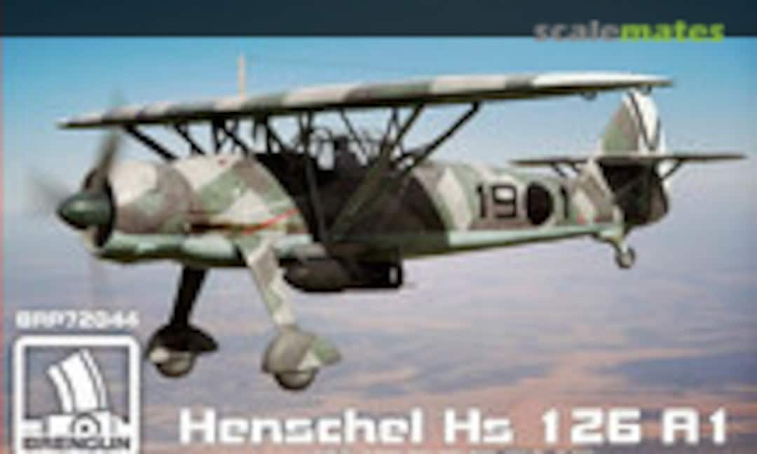 1:72 Henschel Hs 126 A1 &quot;Superpava&quot; (Brengun BRP72044)