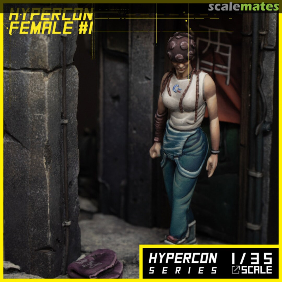 Boxart Hypercon Female #1 AM23 Alternity Miniatures