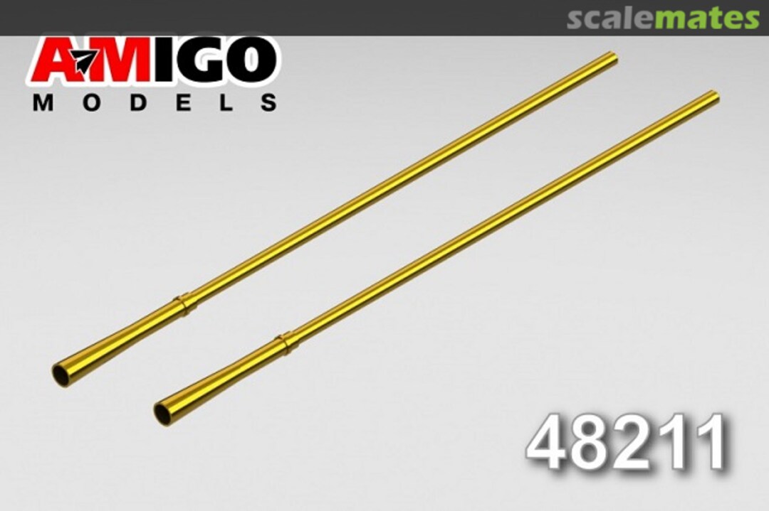 Boxart Mi-24P gun barrels GSh-30K (turned brass) AMG 48211 Amigo Models