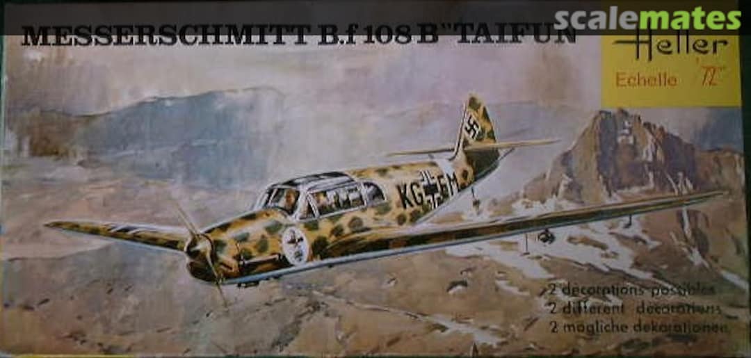 Boxart Messerschmitt B.f 108B "Taifun" 077 Heller