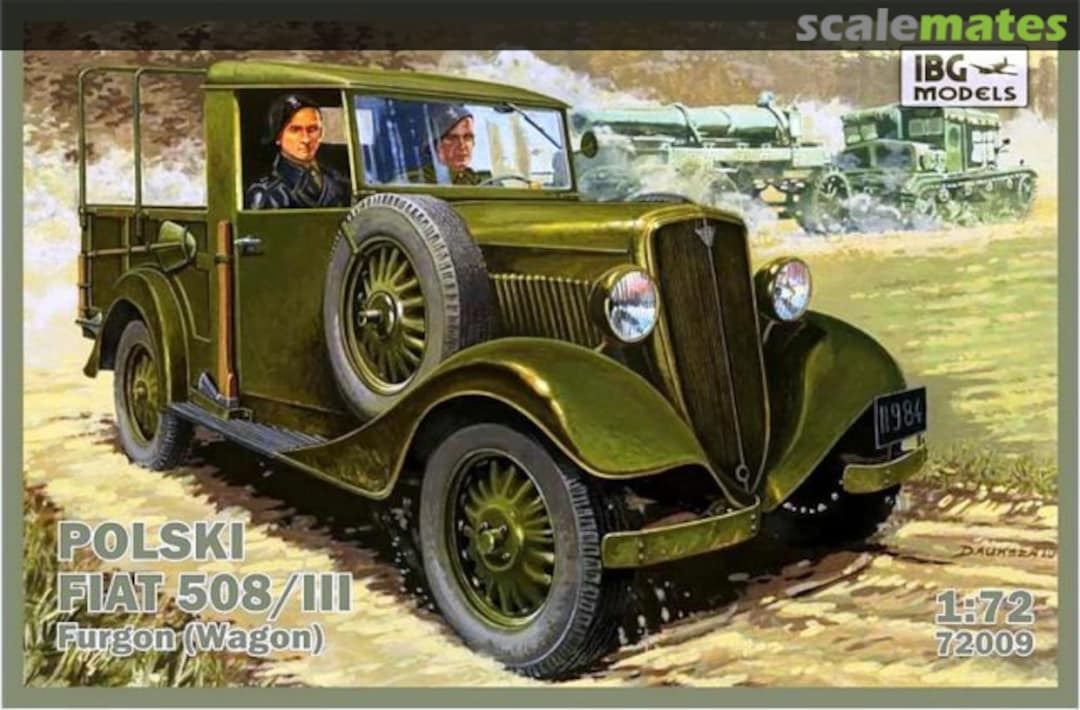 Boxart Polski Fiat 508/III 72009 IBG Models