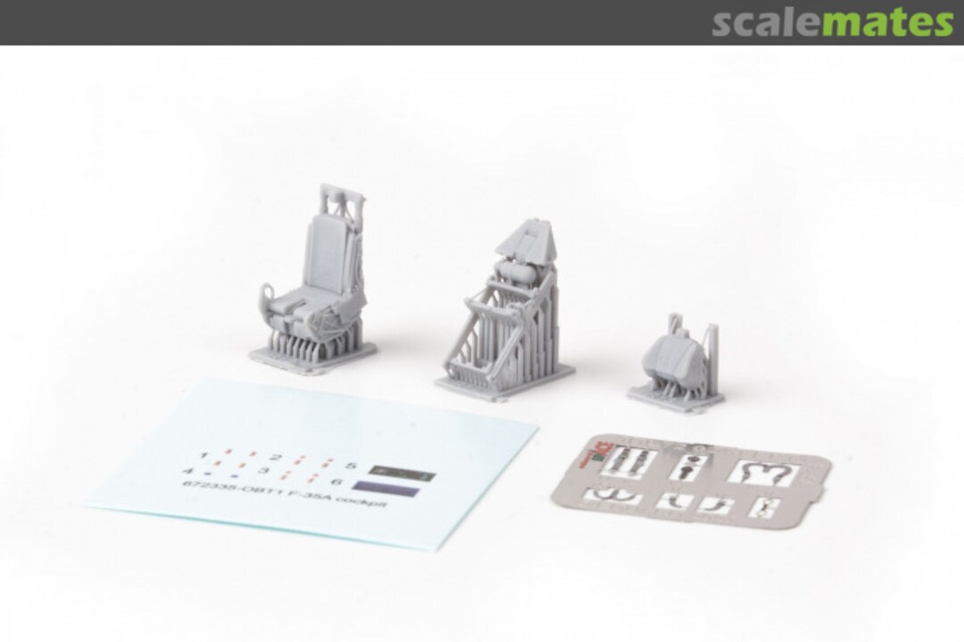 Contents F-35A Lightning II - Ejection Seat 672336 Eduard