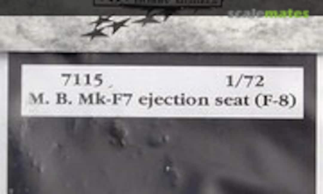 1:72 Martin Baker Mk F7 ejection seat (F-8 version) (Aires 7115)