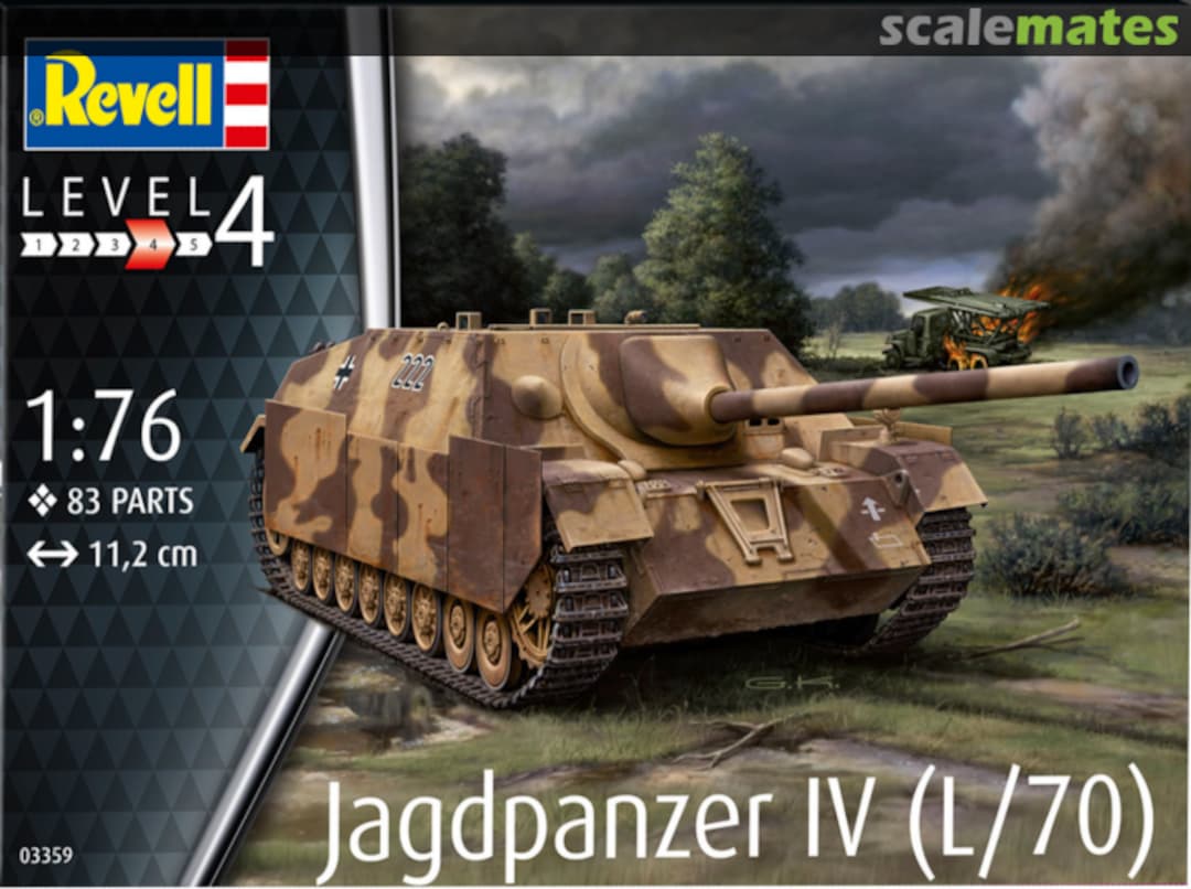 Boxart Jagdpanzer IV (L/70) 03359 Revell