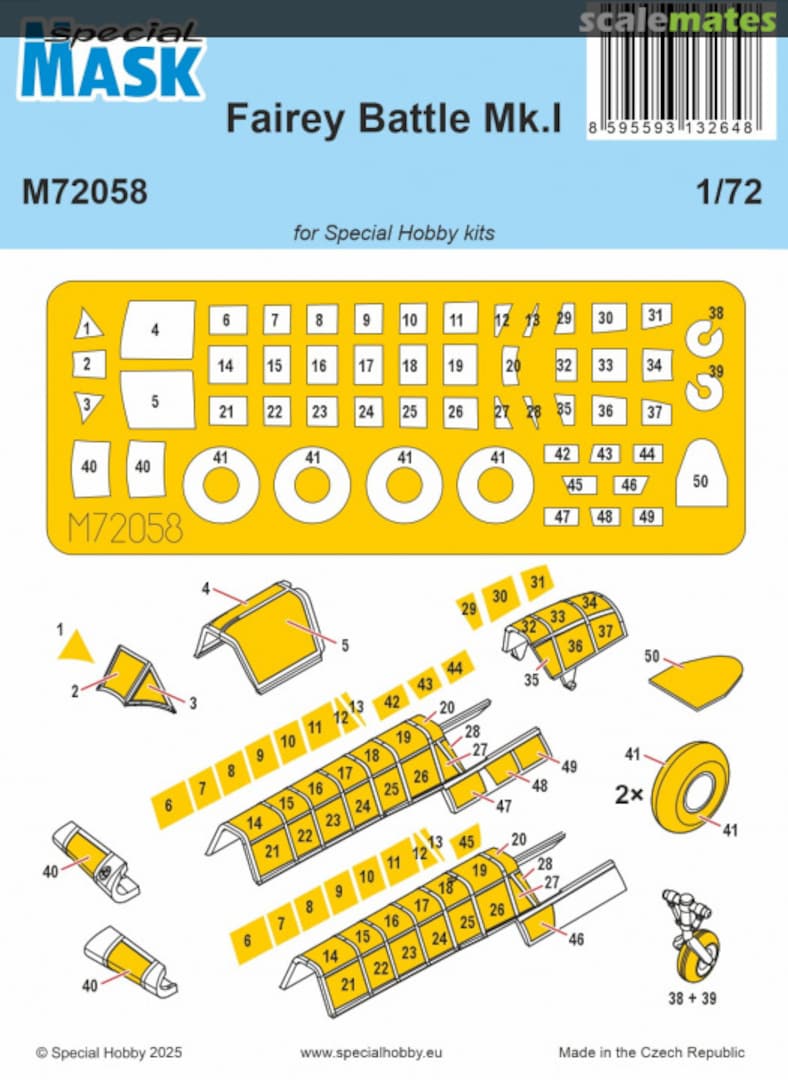 Boxart Fairey Battle Mk.I M72058 Special Hobby