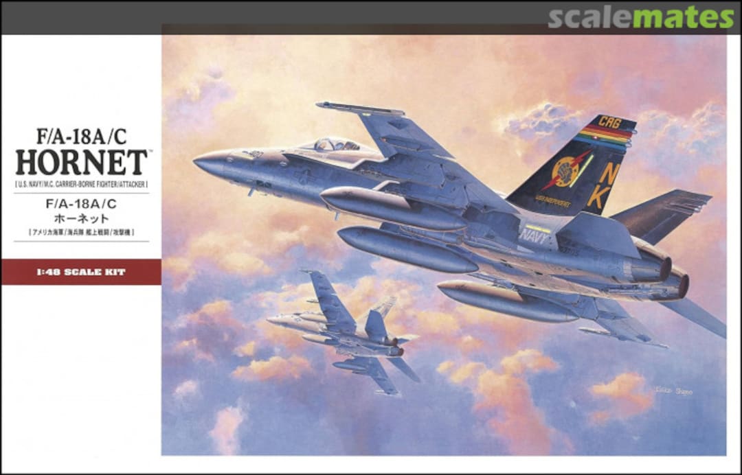 Boxart F/A-18A/C Hornet 07250 Hasegawa