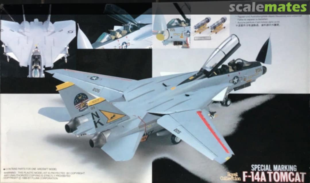 Boxart F-14A Tomcat Special Marking 34005 Fujimi