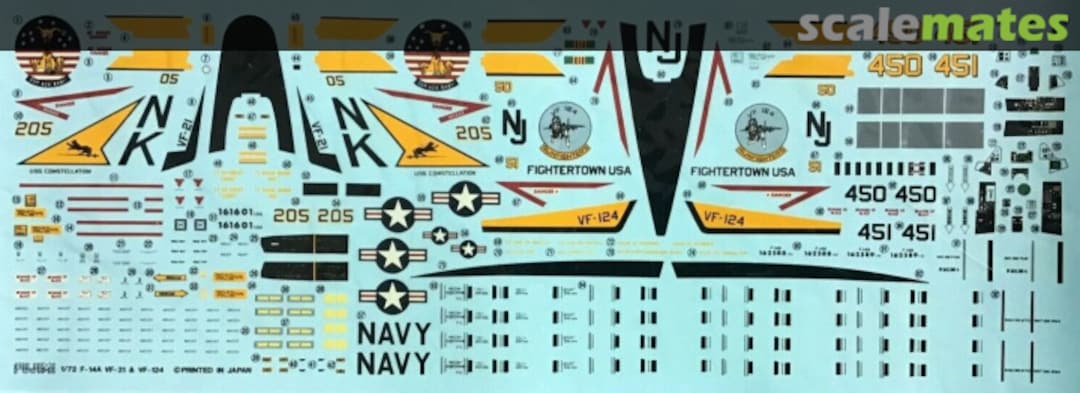 Contents F-14A Tomcat Special Marking 34005 Fujimi