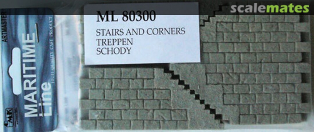 Boxart Stairs and Corners for Dock ML80300 CMK