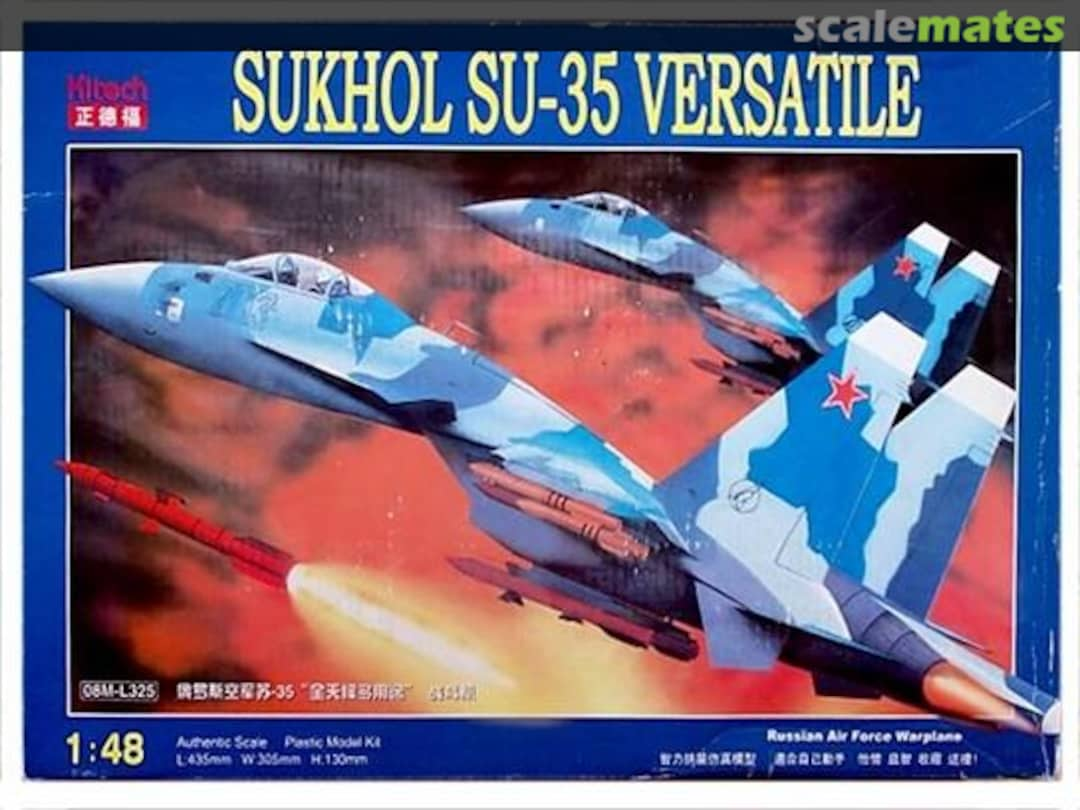 Boxart Sukhol Su-35 Versatile 08M-L325 Kitech