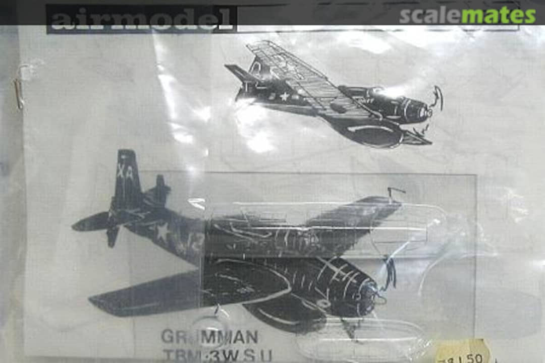 Boxart Grumman TBM-3W Avenger & Douglas AD-4W Skyraider 304 Airmodel