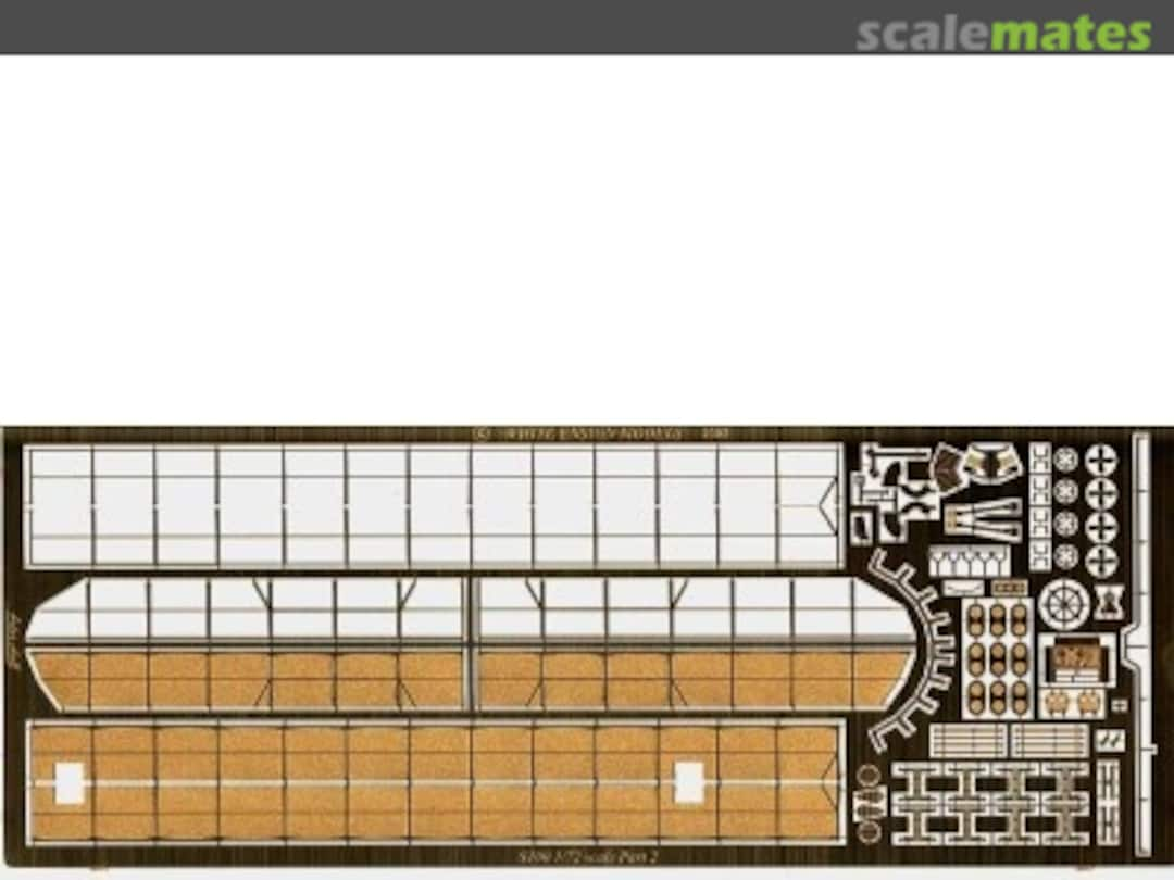 Boxart Schnellboot S-100 Detail-up Set for Revell kit (2 Photo-Etched Sheets) PE 7201 White Ensign Models