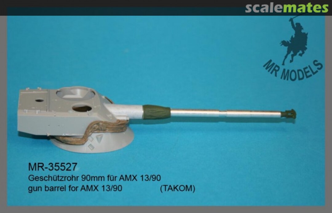 Boxart gun barrel for AMX 13/90 MR-35527 MR Modellbau