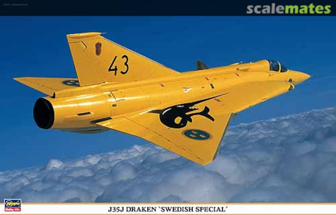 Boxart J35J Draken `Swedish Special´ 09910 Hasegawa