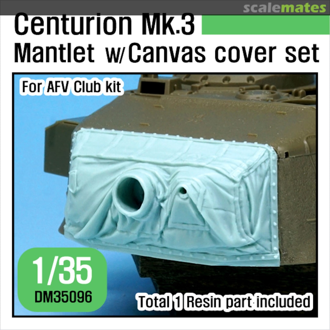 Boxart Centurion Mk.3 Mantlet w/ Canvas cover set DM35096 Def.Model