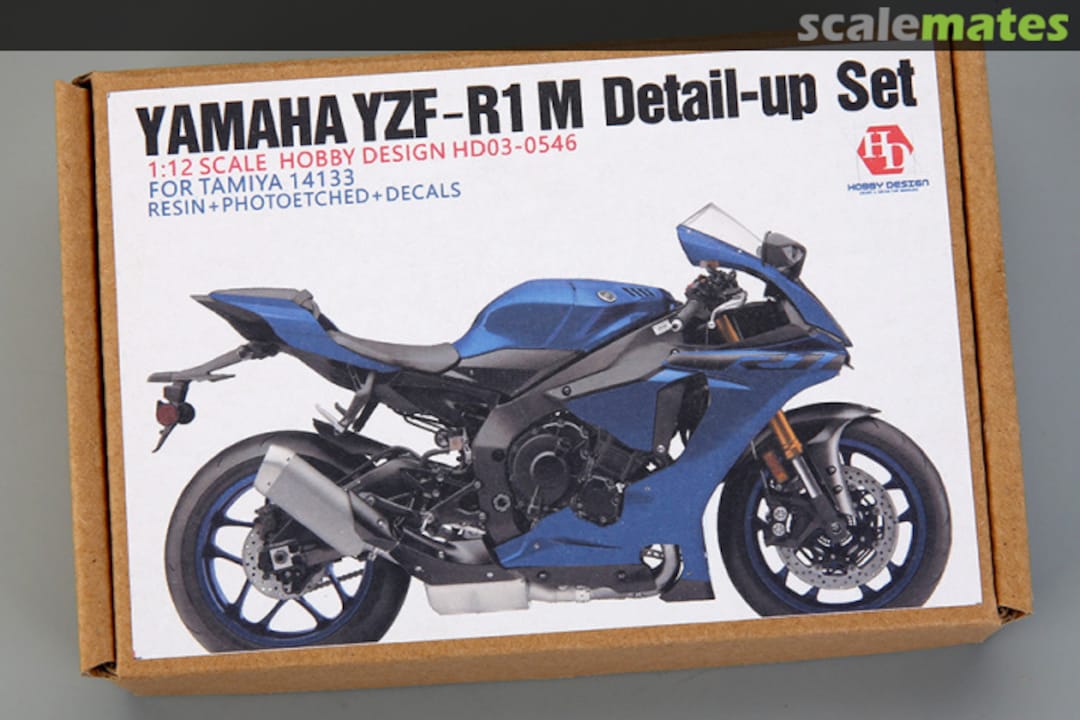 Boxart Yamaha YZF-R1M - Detail-up Set HD03-0546 Hobby Design