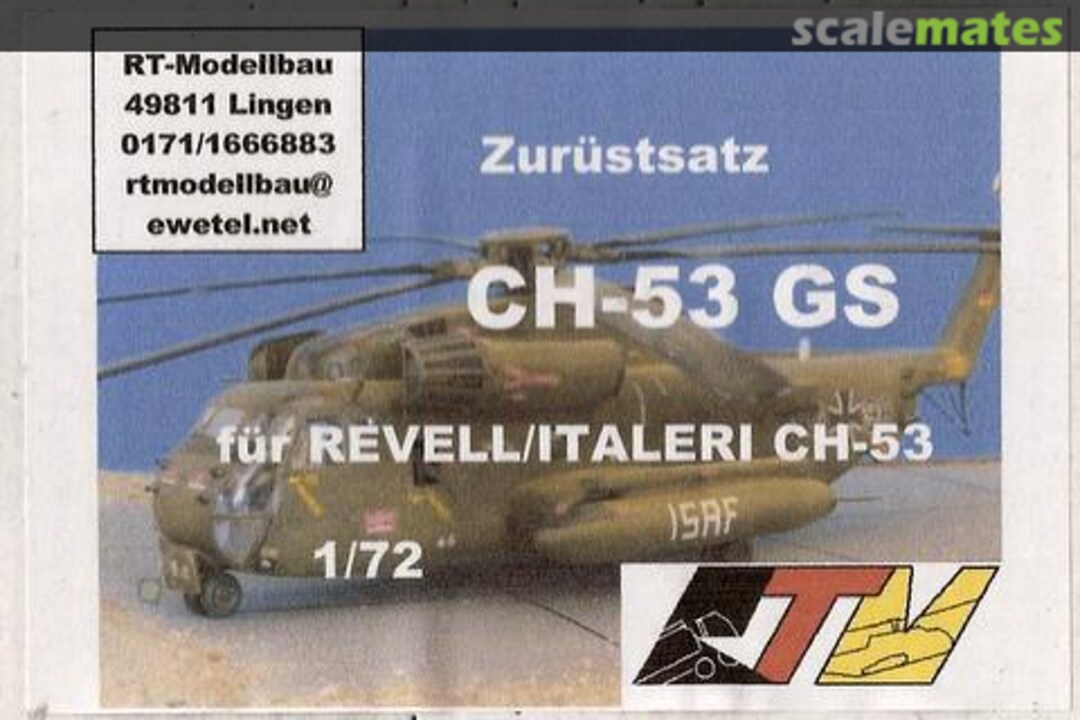 Boxart Sikorsky CH-53GS  RT-Modellbau Lingen