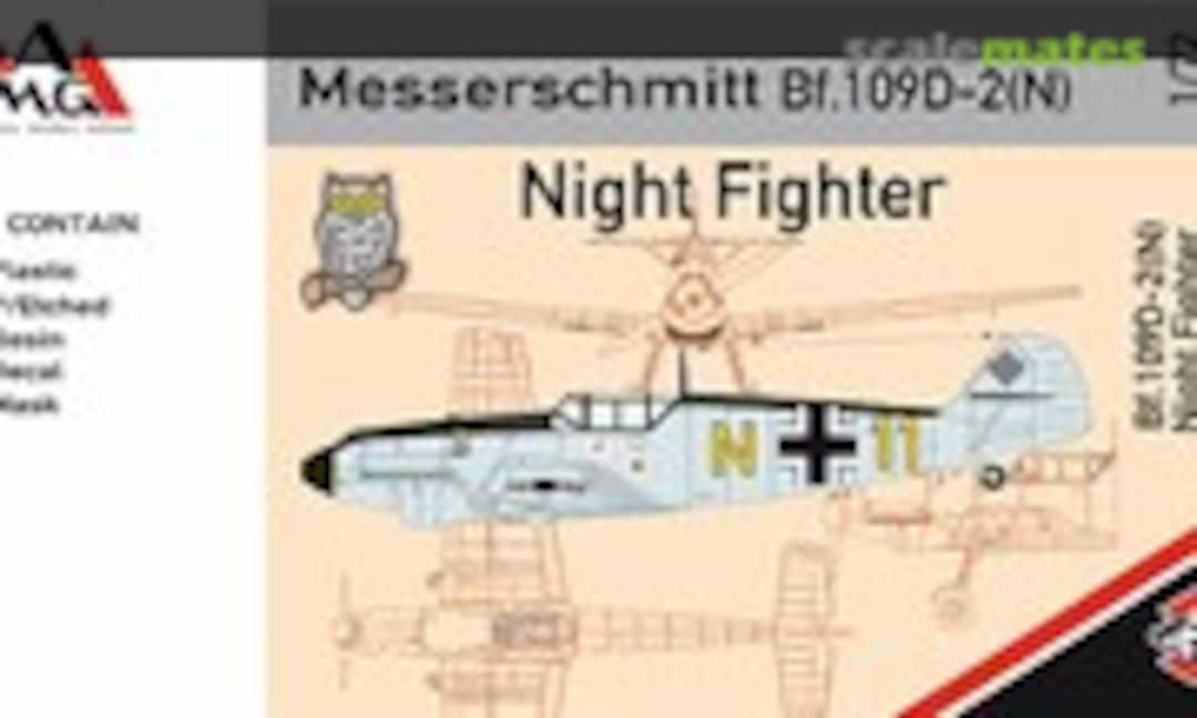 1:72 Messerschmitt Bf.109D-2(N) Night Fighter (AMG 72416)