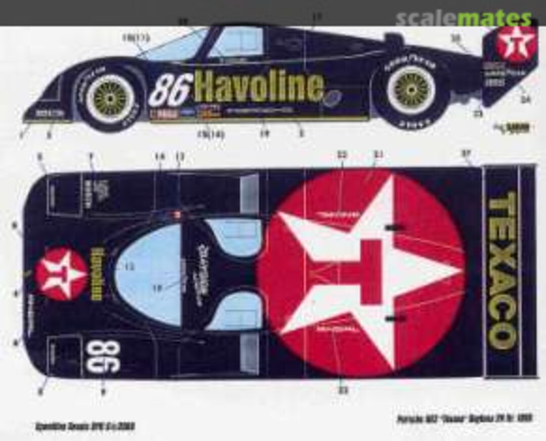 Boxart Porsche 962 Texaco SPD5 Speed Line