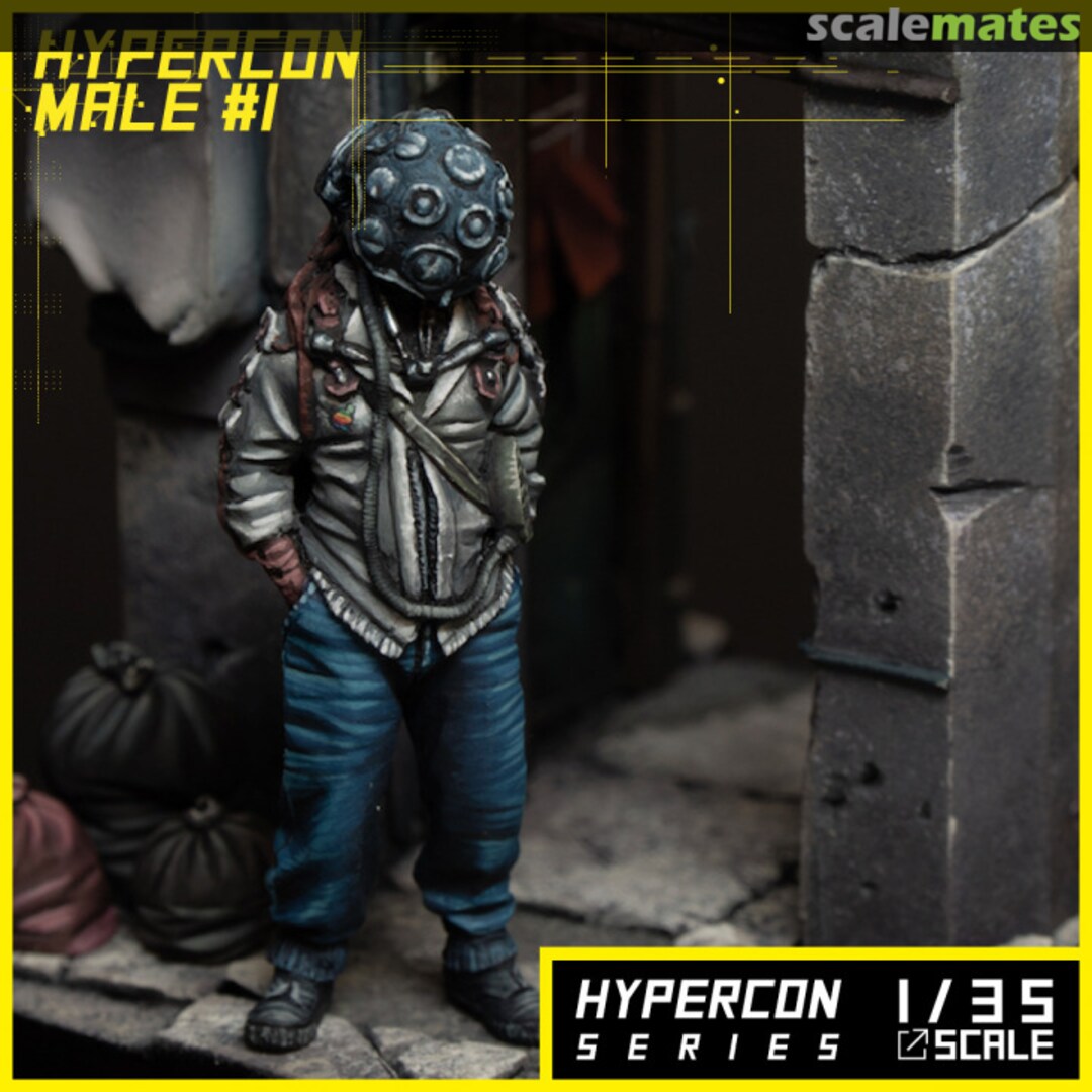 Boxart Hypercon Male #1 AM16 Alternity Miniatures