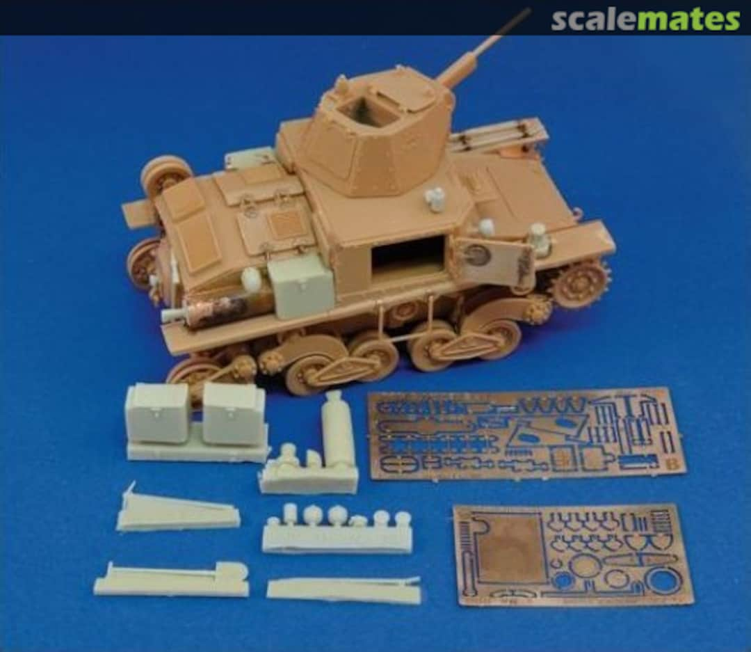 Boxart Carro Armato L6/40 Detail Set 595 Royal Model