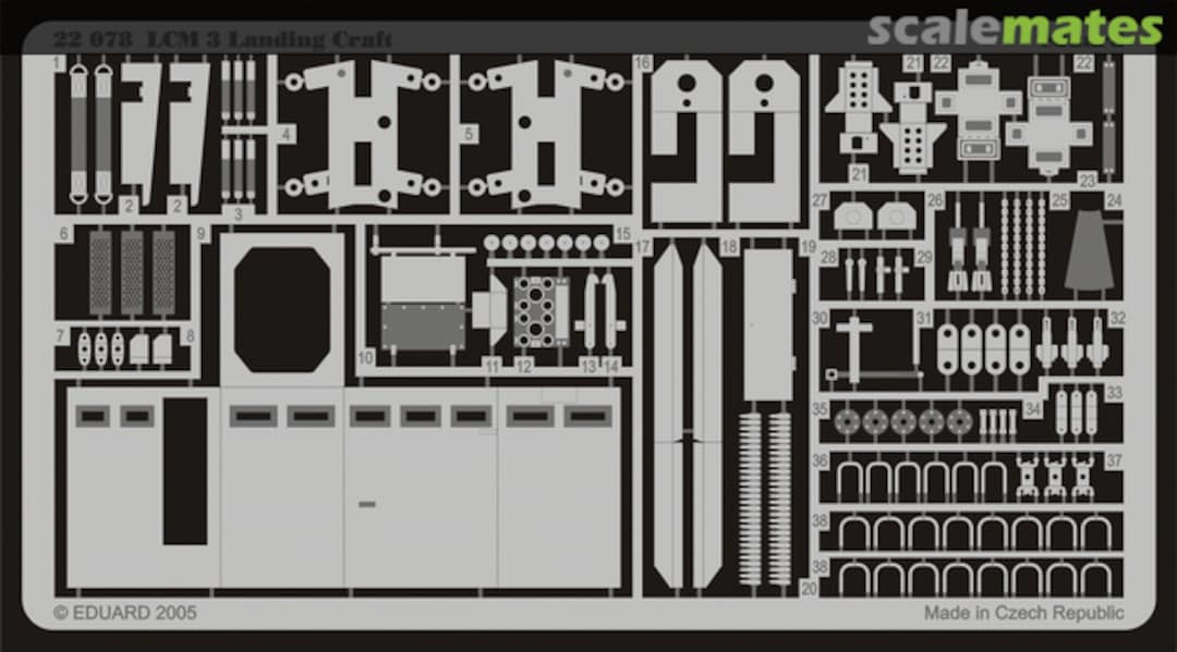 Boxart LCM 3 Landing Craft 22078 Eduard