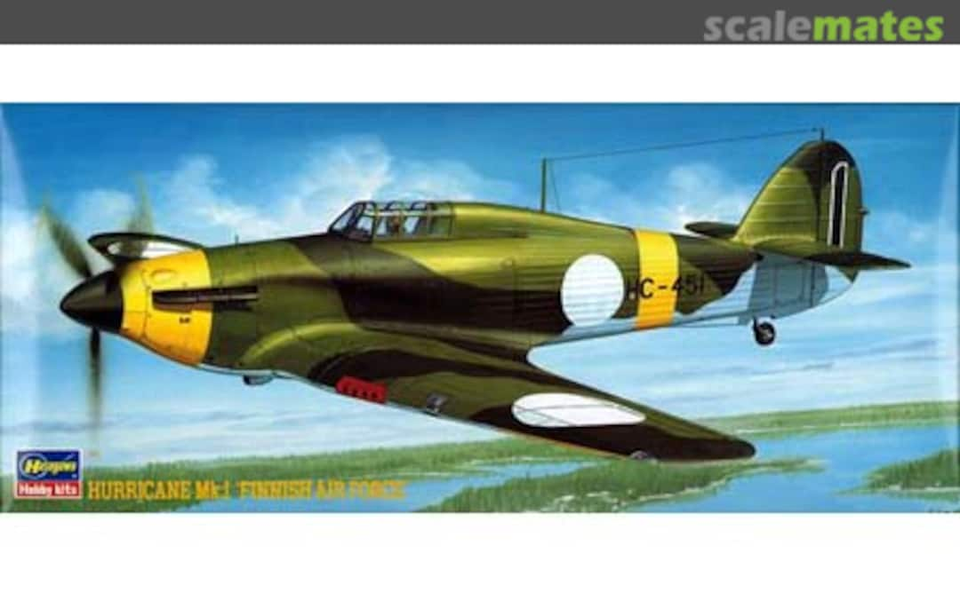 Boxart Hawker Hurricane Mk.I `Finnish Air Force´ AP140 Hasegawa