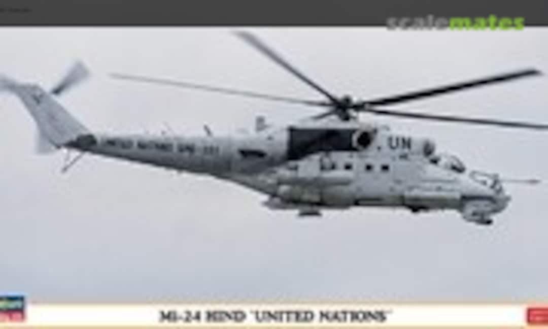 1:72 Mi-24 Hind `United Nations´ (Hasegawa 02192)