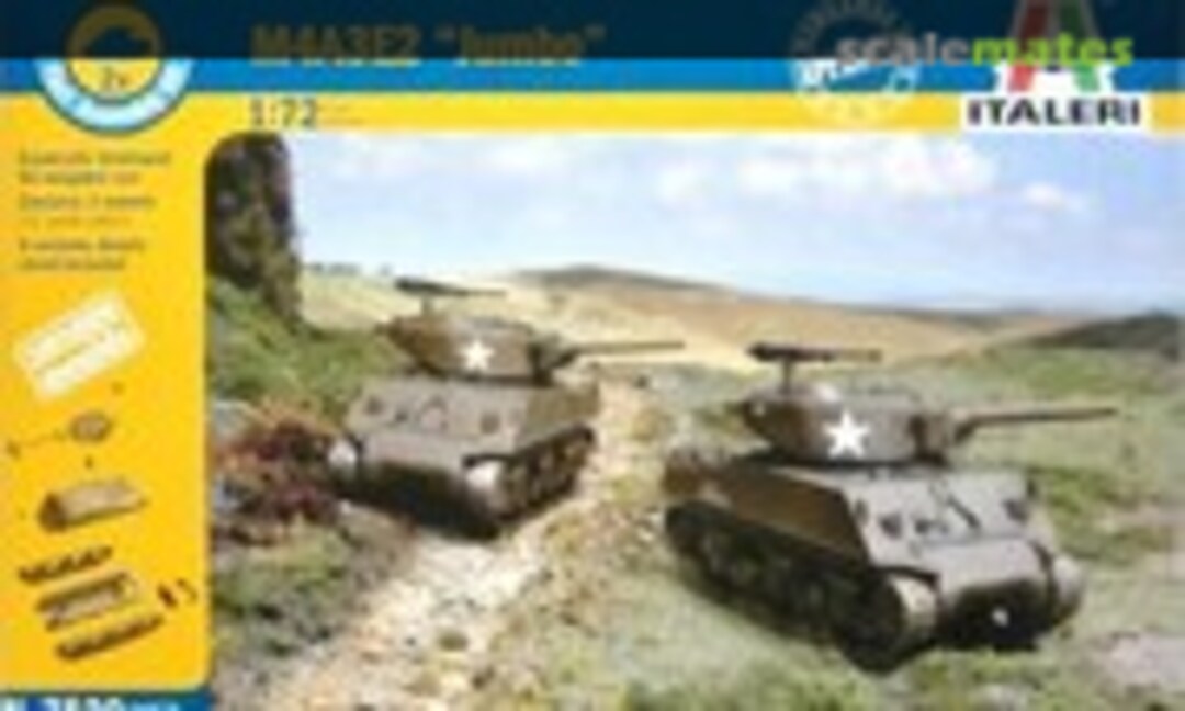 1:72 M4A3E2 Sherman Jumbo (Italeri 7520)