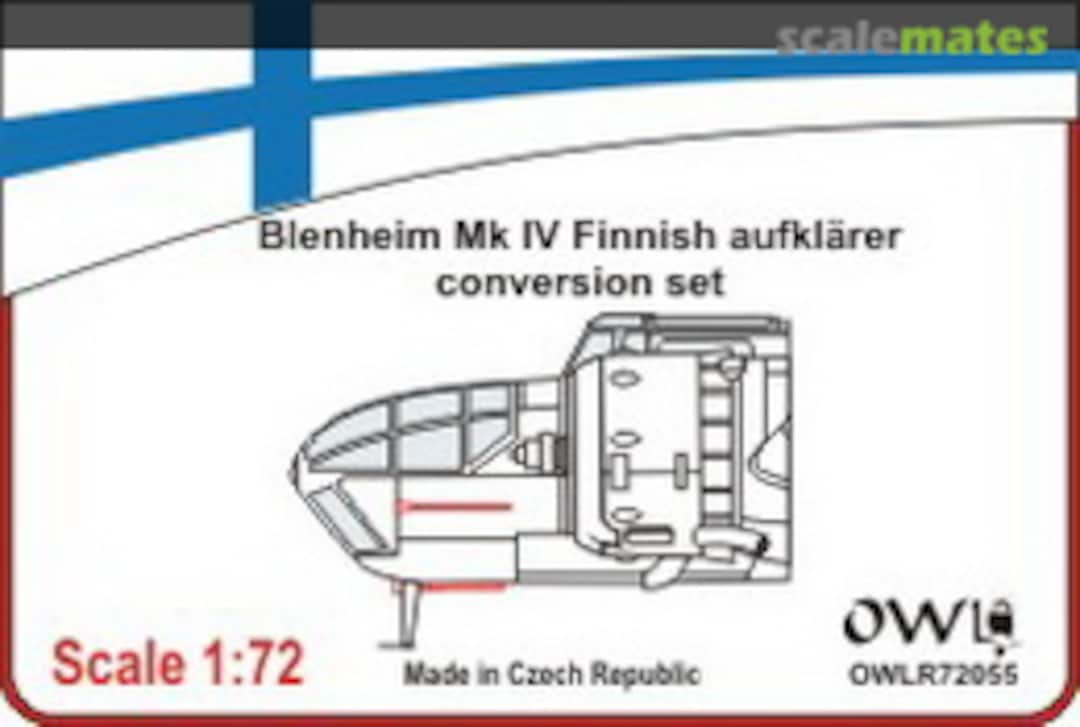 Boxart Blenheim Mk IV Finnish Aufklärer OWLR72055 OWL