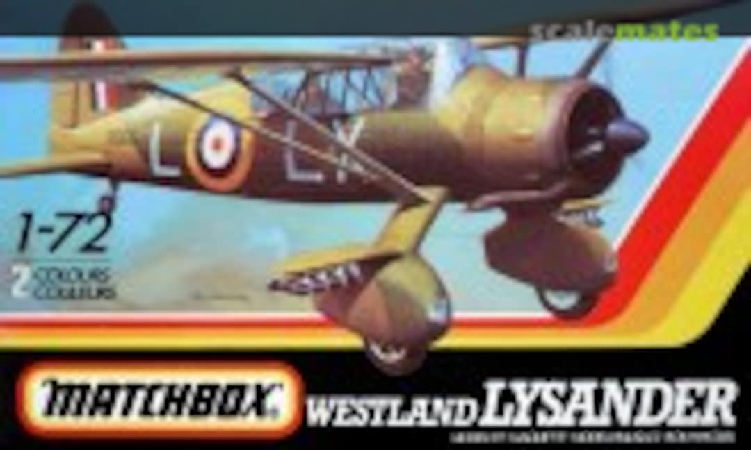 1:72 Westland Lysander (Matchbox PK-7)