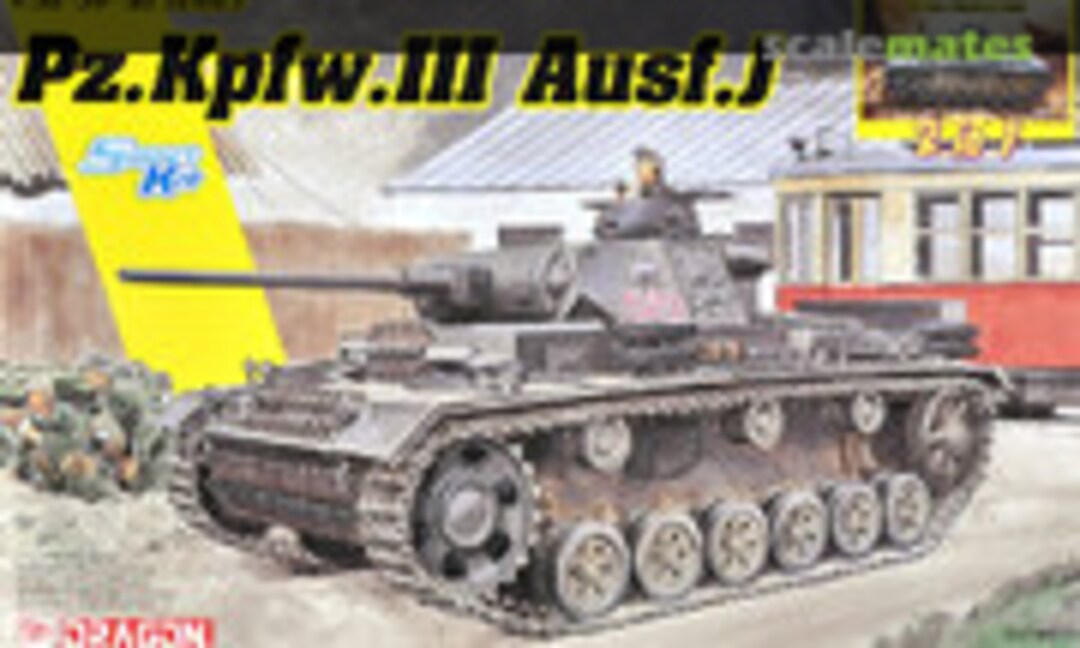 1:35 Pz.Kpfw. III Ausf.J Initial/Early Production (Dragon 6954)