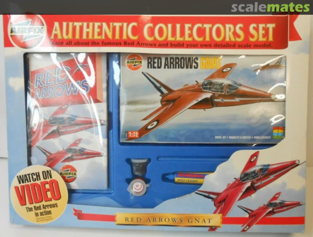 Boxart Red Arrows Gnat 9401 Airfix