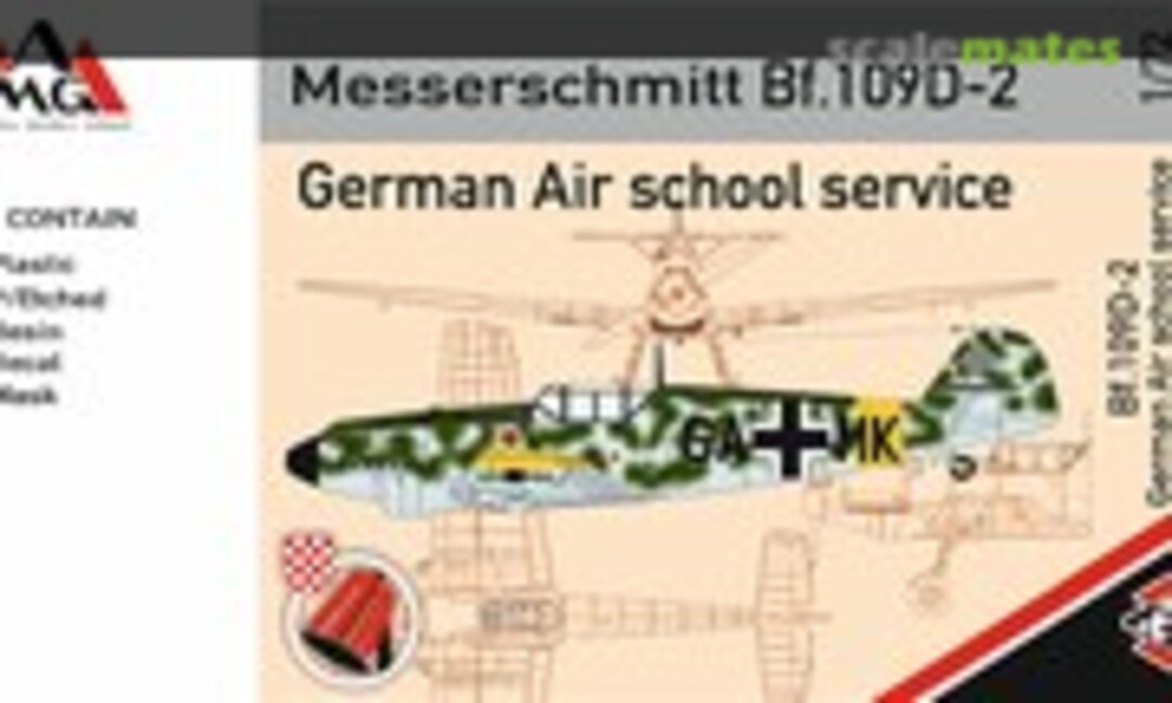 1:72 Messerschmitt Bf.109D-2 (AMG 72418)