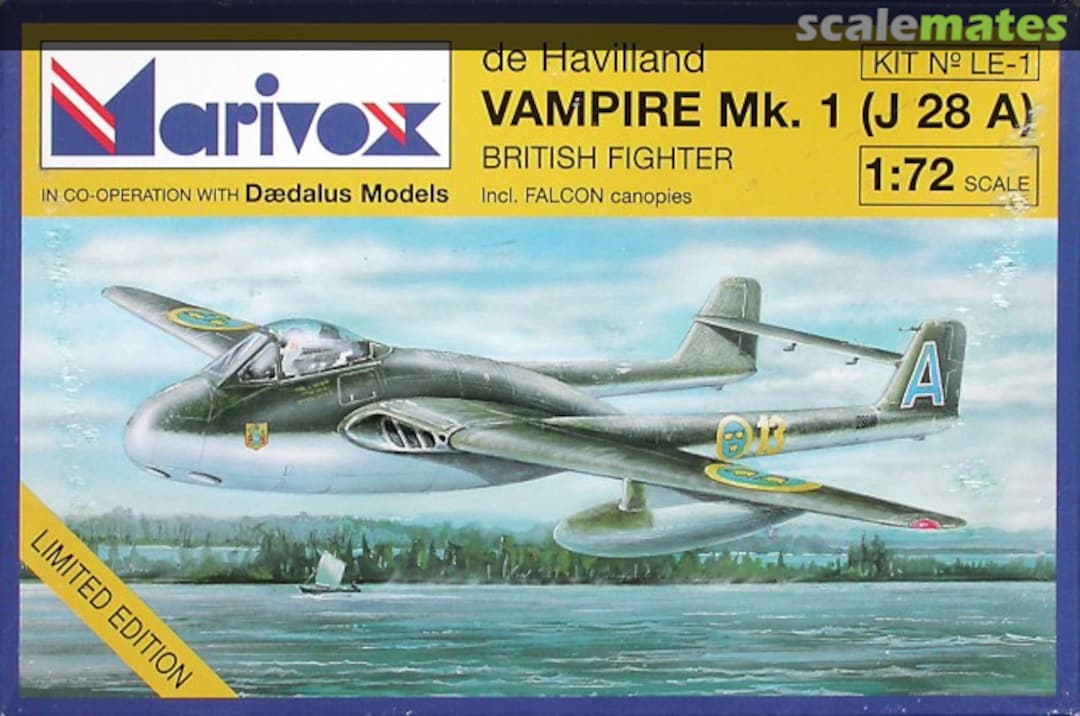 Boxart de Havilland Vampire Mk. 1 (J 28 A) LE-1 Marivox