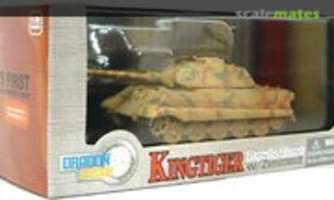 1:72 Kingtiger Porsche Turret w/Zimmerit (Dragon Armor 60105)