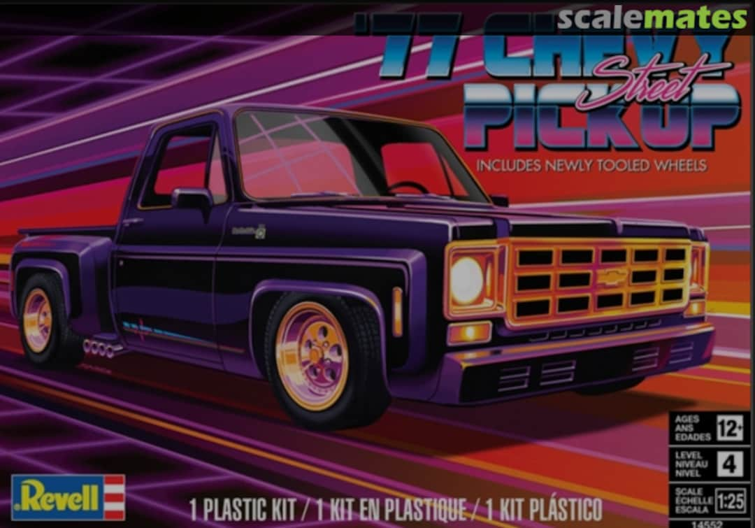 Boxart '77 Chevy Street Pickup 14552 Revell