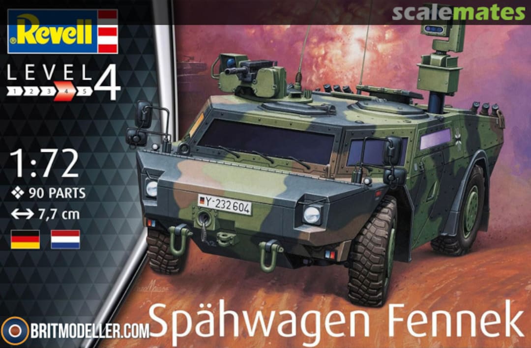 Boxart Spähwagen Fennek 03356 Revell