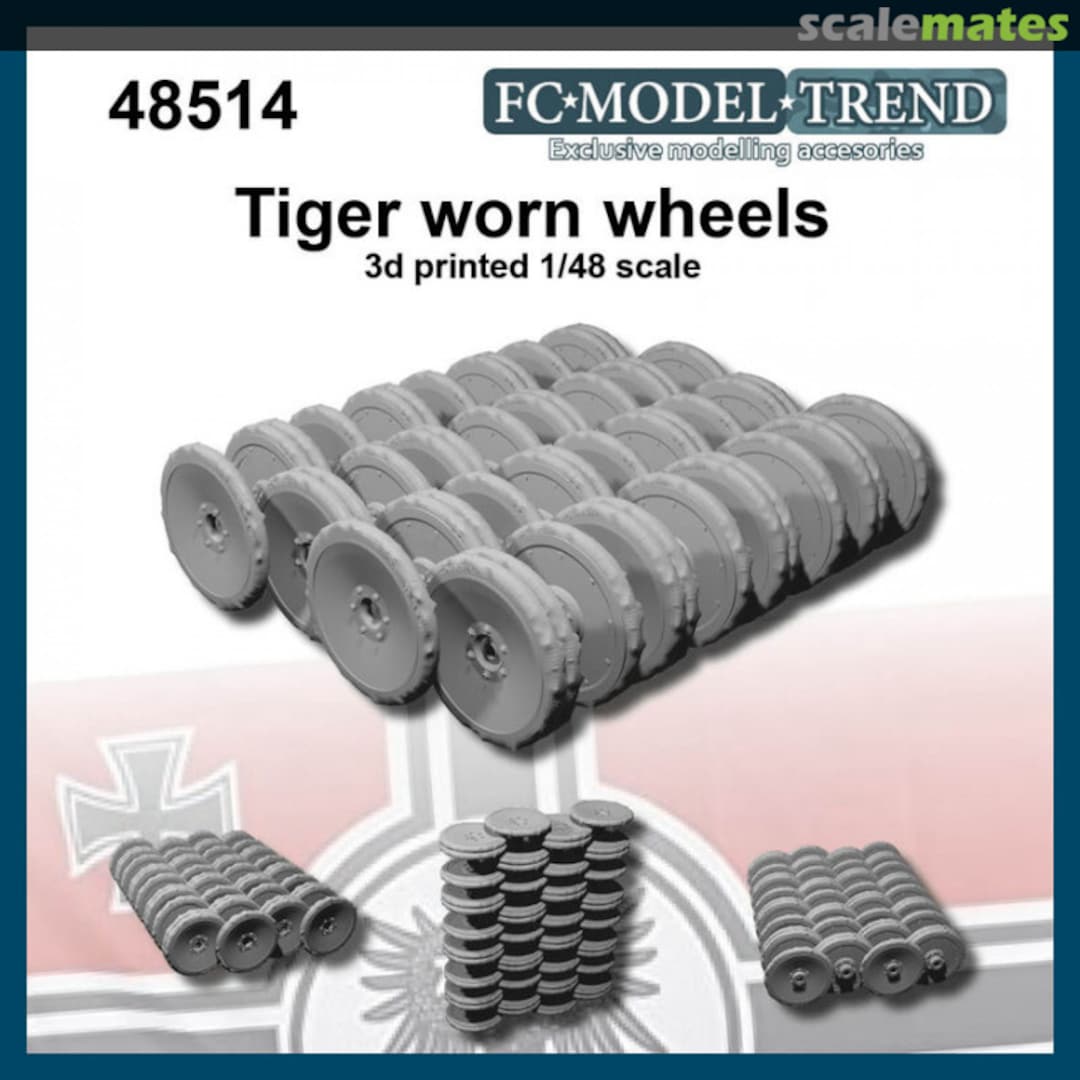 Boxart Tiger worn wheels 48514 FC Model Trend