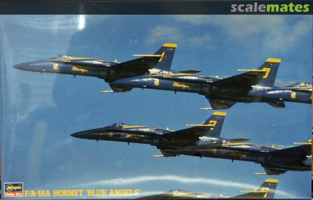 Boxart F/A-18A Hornet `Blue Angels´ 07063 Hasegawa