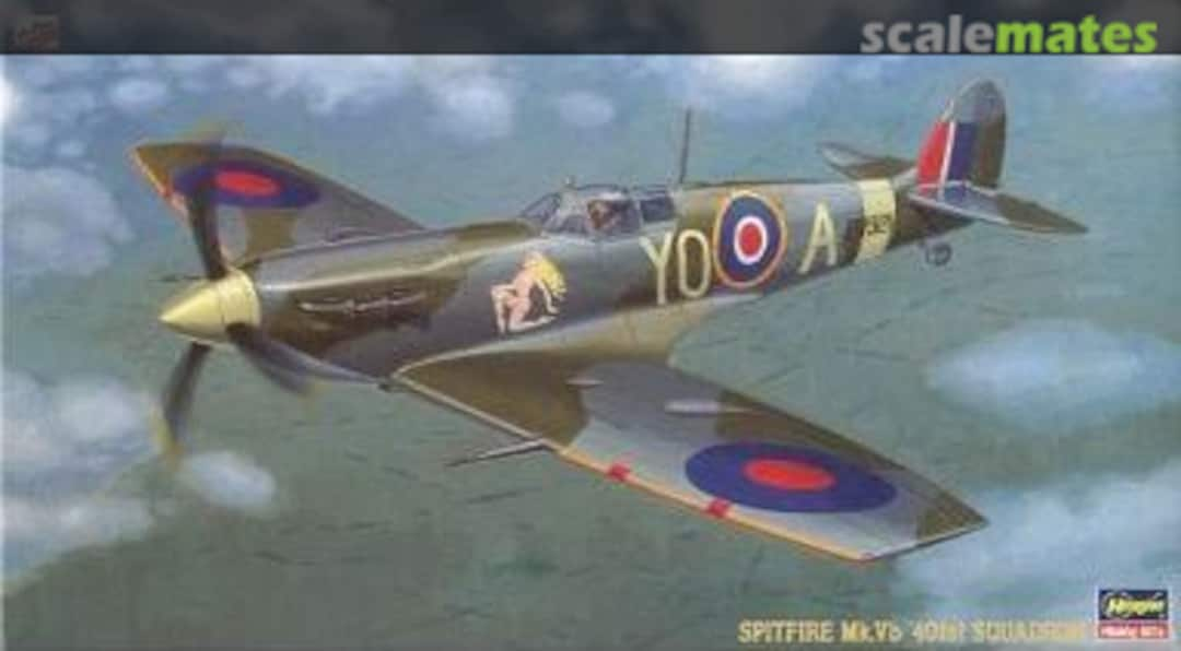 Boxart Spitfire Mk.Vb 09187 Hasegawa